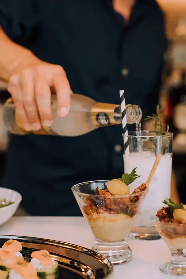 Our full bar service focused on local distilleries and breweries
