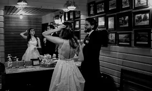 Comfortable restrooms at our multi-location wedding venue