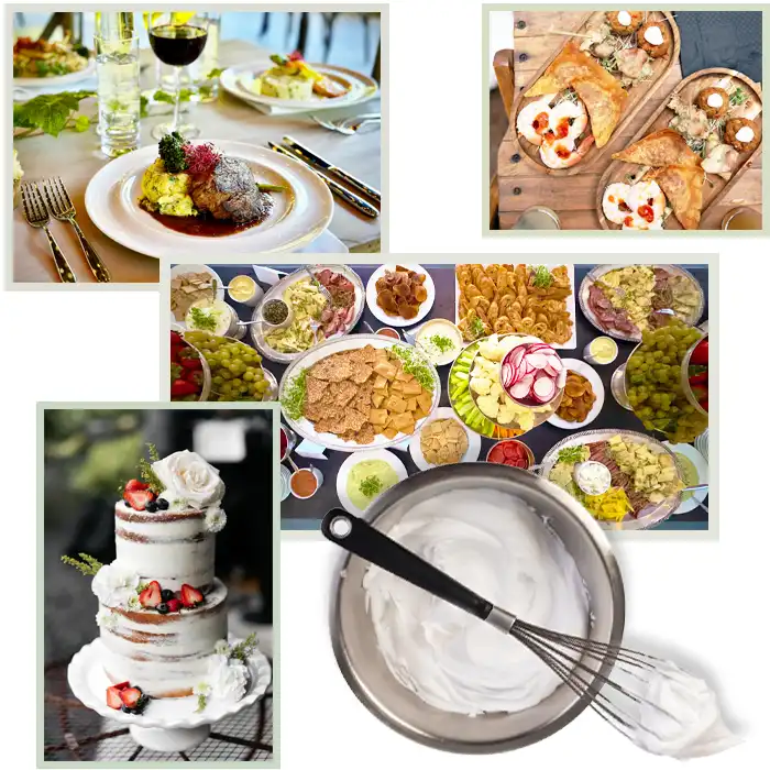 Food services at Roxbury Barn & Estate, a full-range Catskills wedding venue