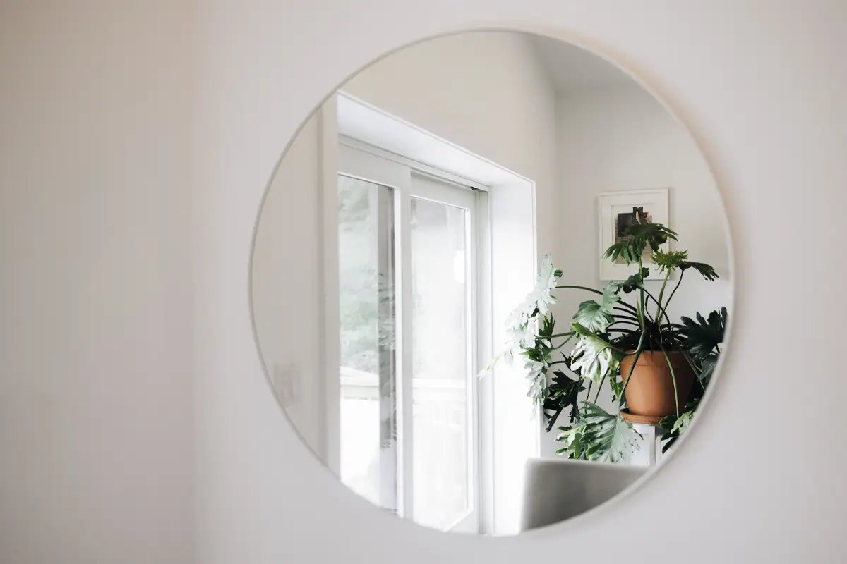 The styling room at the get-ready cottage at Roxbury Barn & Estate, a full-service wedding venue